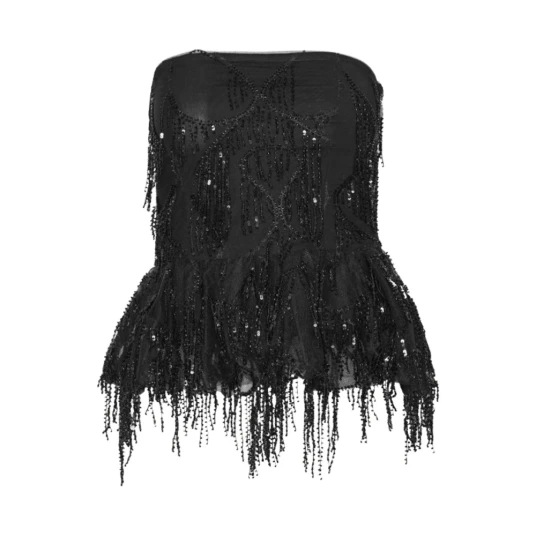 Rotate Birger Christensen Dame Topper Svart S Rotate Birger Christensen Dame Topper Svart S