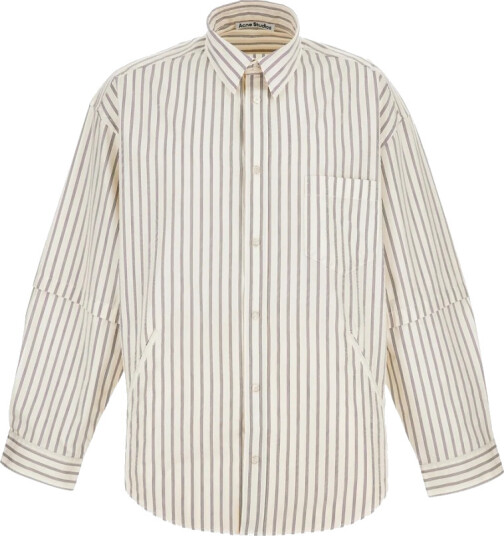 Acne Studios Herre Skjorter Hvit L,