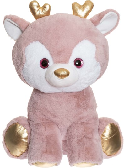 Teddykompaniet Kosedyr 65 cm Rådyr Rosa Teddykompaniet Kosedyr 65 cm Rådyr Rosa
