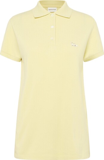 Maison Kitsune Baby Fox Patch Regular Polo Yellow M