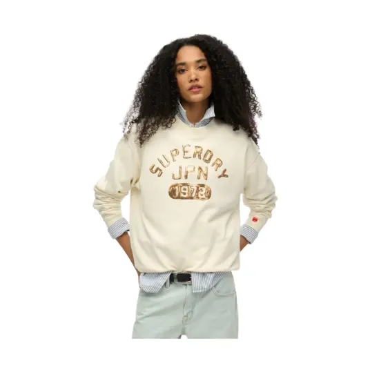 Superdry Dame Gensere & Hettegensere Beige M