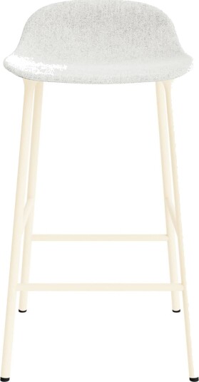 Normann Copenhagen Form Barkrakk 65 cm Polstret Gruppe 5 Krem/Stål