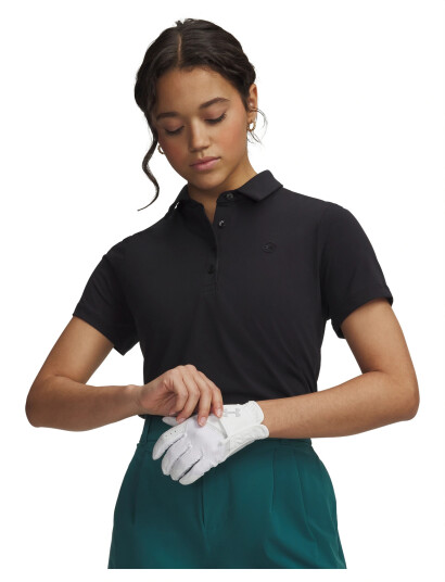 Under Armour Ua Armourdry Ss Polo   Black   XXL