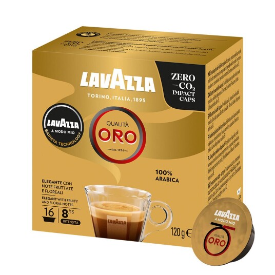 Mitac Lavazza Qualita Oro  til Lavazza a Modo Mio. 16 kapsler