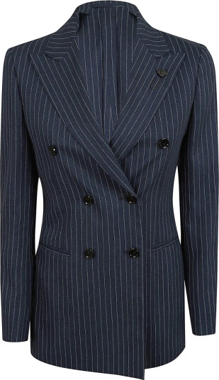Lardini Dame Jakker Blå 2XS,