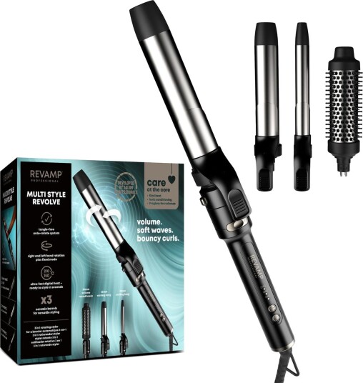 Revamp CL-3500-EU Multi Style Revolve Airstyler Automatisk avstenging, 3 m ledning Sort