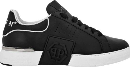 Philipp Plein, unisex, Sko, Svart, 45 EU,