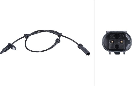 Sensor, ABS HELLA 6PU 358 447-311