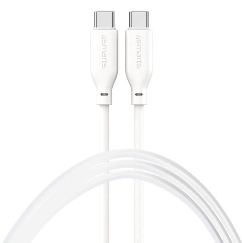 4smarts Datakabel USB-C Til USB-C 1,5m Hvit 60W