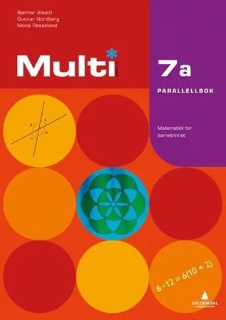 Multi 7a, 2. Utgåve Av Bjørnar Alseth, Gunnar Nordberg, Mona Røsseland