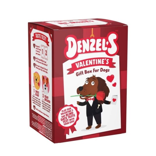 Denzel"S Valentine"S Treat Gift Box Godbiter Til Hund 120G Denzel"S Valentine"S Treat Gift Box Godbiter Til Hund 120G