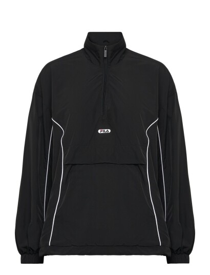 FILA Casano Oversized Contrast Piping Anorak Black S