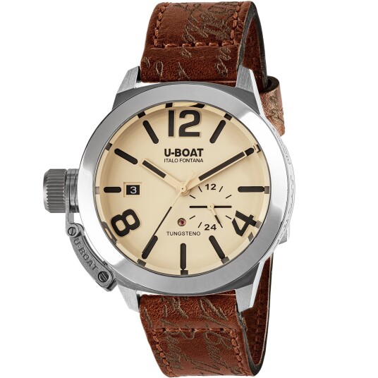 U-BOAT Classic 42 Tungesteno U8892 - Herre - 42 mm - Analog - Automatisk - Safirglass