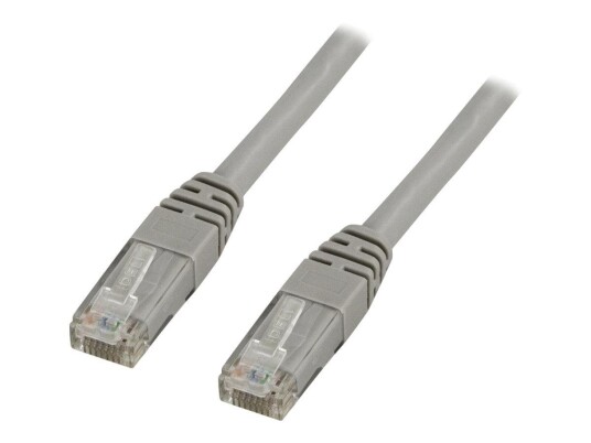 Deltaco Cat6 Koblingskabel 2m U/UTP RJ-45 Grå - 10000 Mbps Deltaco Cat6 Koblingskabel 2m U/UTP RJ-45 Grå - 10000 Mbps