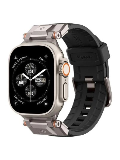 Spigen Dura Pro Armor Band black Apple Watch 49mm/45mm/44mm/42mm