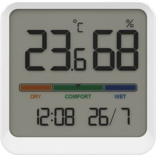 Apt hygrometer og termometer 74412 hvit Apt hygrometer og termometer 74412 hvit