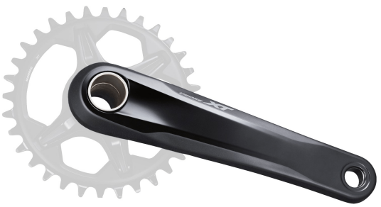 Shimano XT M8100 enkelt kranksett 1x12s 165mm uten blad