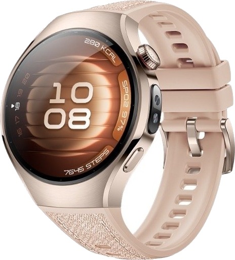 Huawei Watch 5 42mm Rustfritt stål/Beige Huawei Watch 5 42mm Rustfritt stål/Beige