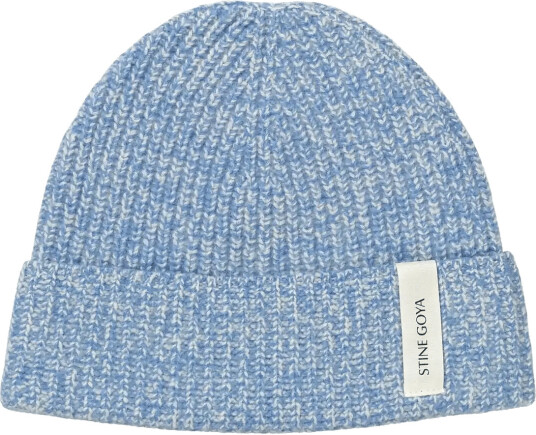 STINE GOYA 2469 Wool Beanie Blue ONE SIZE