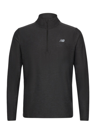 New Balance Space Dye 1/4 Zip - Black - L