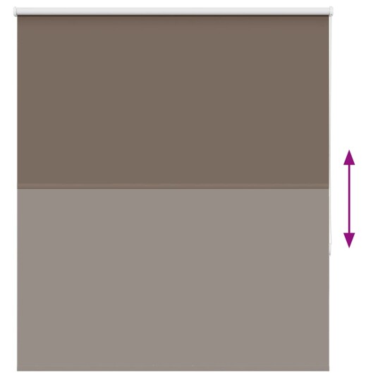Rullegardin lystette 125x130 cm stoff bredde 121,6 cm polyester 8721158320650 Rullegardin lystette 125x130 cm stoff bredde 121,6 cm polyester 8721158320650