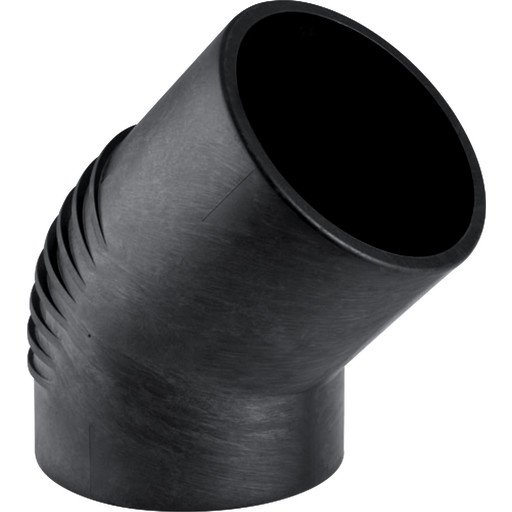 Geberit 75 mm Silent Bend 45° Rørdel med Lyddemping