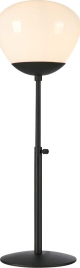 Rise Bordlampe Høyde 75 Cm Sort / Opalhvitt Rise Bordlampe Høyde 75 Cm Sort / Opalhvitt