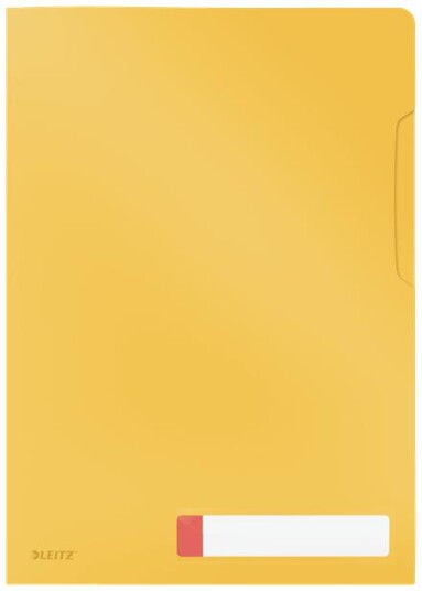 LEITZ Omslag Privacy Cosy A4 PP Gul pk/3 LEITZ Omslag Privacy Cosy A4 PP Gul pk/3