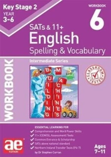 Ks2 Spelling & Vocabulary Workbook 6 Av Dr Stephen C Curran, Warren J Vokes Ks2 Spelling & Vocabulary Workbook 6 Av Dr Stephen C Curran, Warren J Vokes