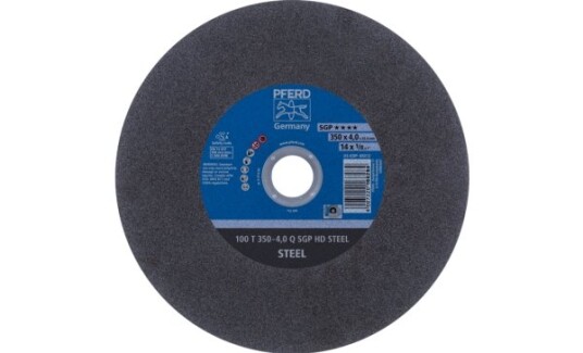 Pferd 100 T 350-4,0 Q Sgp Hd Steel/25,4, Stål, Pferd, 2,54 Cm, 35 Cm, 5500 Rpm, 10 Stykker Pferd 100 T 350-4,0 Q Sgp Hd Steel/25,4, Stål, Pferd, 2,54 Cm, 35 Cm, 5500 Rpm, 10 Stykker