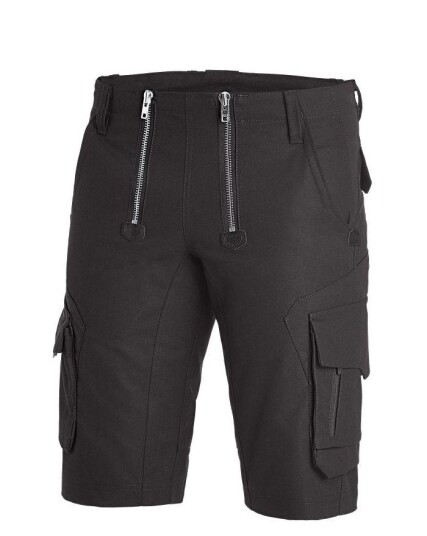 FHB Sascha Naver Bermuda arbeidsshorts Svart
