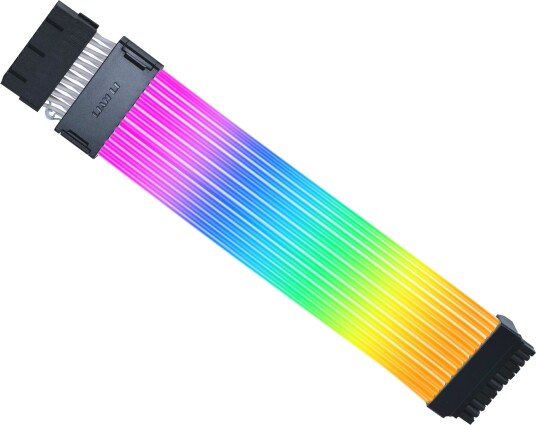Lian Li PW24 24-Pin ATX Hovedkortkabel 0,26m RGB Lian Li PW24 24-Pin ATX Hovedkortkabel 0,26m RGB