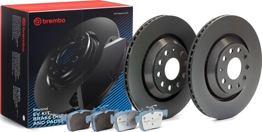 BREMBO KT 08 055 Bremseskiver og -klosser
