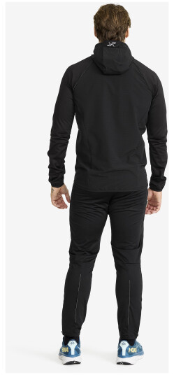 Revolutionrace Jakker > Vindjakker Pace Hooded Wind Jacket Herre Black XS