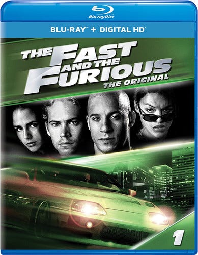 Fast & The Furious Bluray Fast & The Furious Bluray