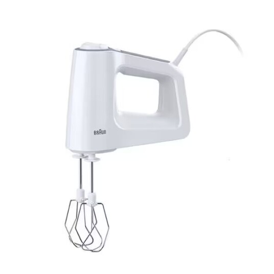 Braun MultiMix 3 Håndmikser 500W med Tilbehør Hvit HM3135