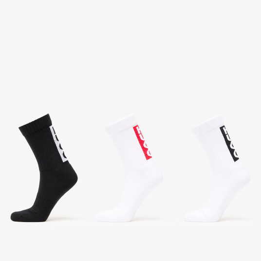 Sokker Hugo Boss QS Back Label CC 3 Pack Multicolor 43 46