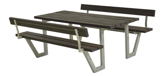 Piknikbord PLUS Wega 177 cm ReTex