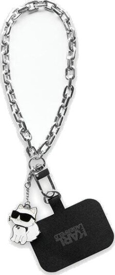 Karl Lagerfeld Kluchcskpk Universal Hand Strap Choupette Srebrny/Sølv