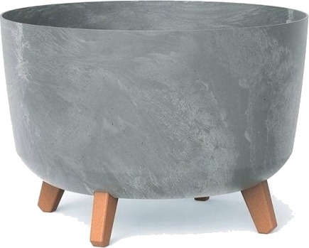 Prosperplast Blomsterpotte Doniczka Gracia Beton Effect - Beton 21,5 L