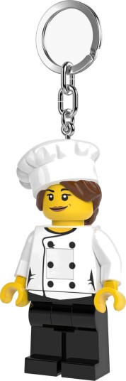 Lego Minifigures Gourmet Chef Nøkkelring Med LED-Lys