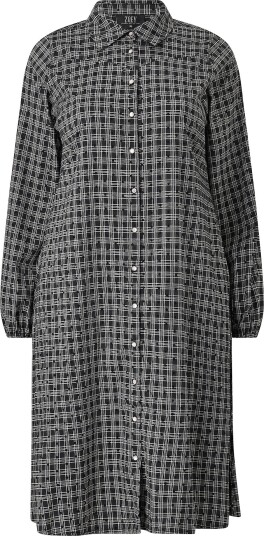 ZOEY - Skjortekjole Celia Dress - Svart