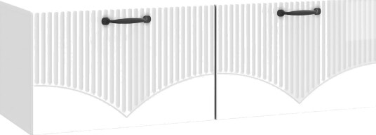 Vegghengt TV skap Høgglans hvit 98 x 31 x 30 cm Konstruert tre Vegghengt TV skap Høgglans hvit 98 x 31 x 30 cm Konstruert tre