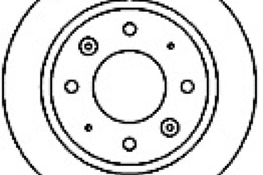 Bremseskive MAPCO 15575