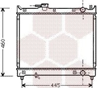 VAN WEZEL 52002015 Radiator motorkjøling