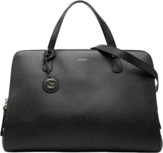 Gucci Vintage Dame Pre owned Svart ONE SIZE, Gucci Vintage Dame Pre owned Svart ONE SIZE,