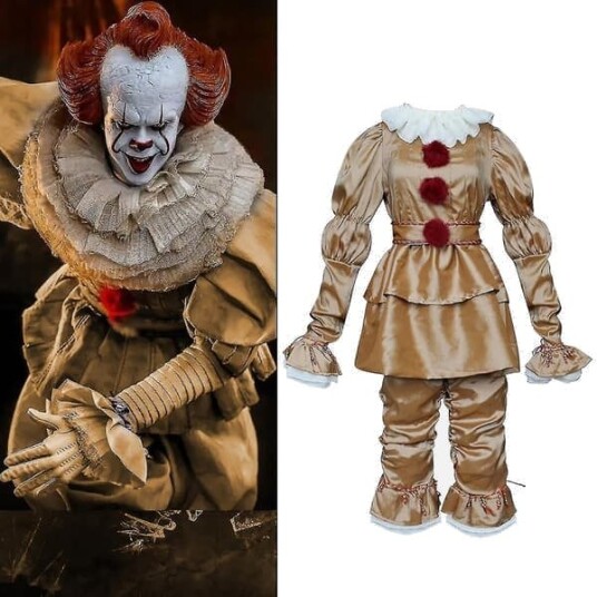 Halloween Pennywise Klovnekostyme