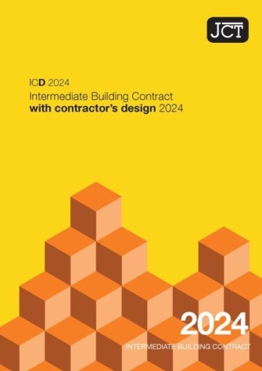 JCT Intermediate Building Contract with contractor’s design 2024 ICD