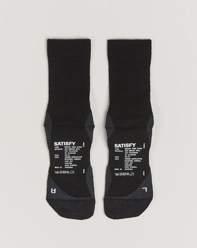 Satisfy Tie Dye Merino Tube Socks Black Satisfy Tie Dye Merino Tube Socks Black