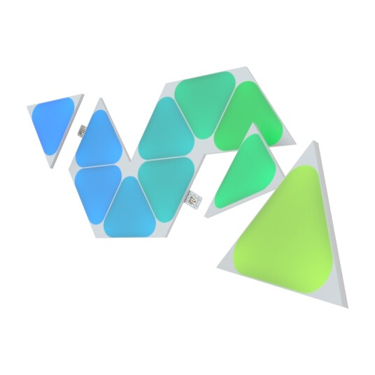 NANOLEAF SHAPES TRIANGLES MINI UTVIDELSESPAKKE 10P